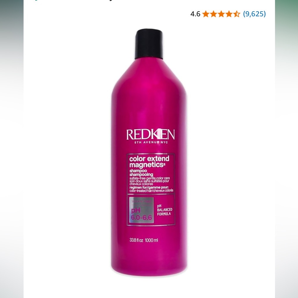 Redken Color Extend Magnetics Shampoo For Color-Treated Hair 33.8 oz Large Size
